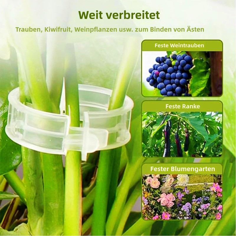 YZMXIY Pack of 100 Plant Clips, Tomato Clips, Plastic Tomato