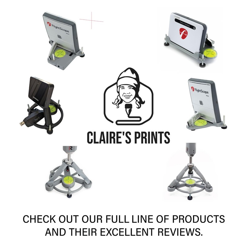 Laser Leveling and Alignment Stand Compatible with Mevo Gen2 Launch