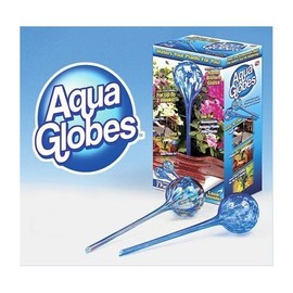 Aqua Globes AG011706 Glass Plant Watering Bulbs, 2-Pack