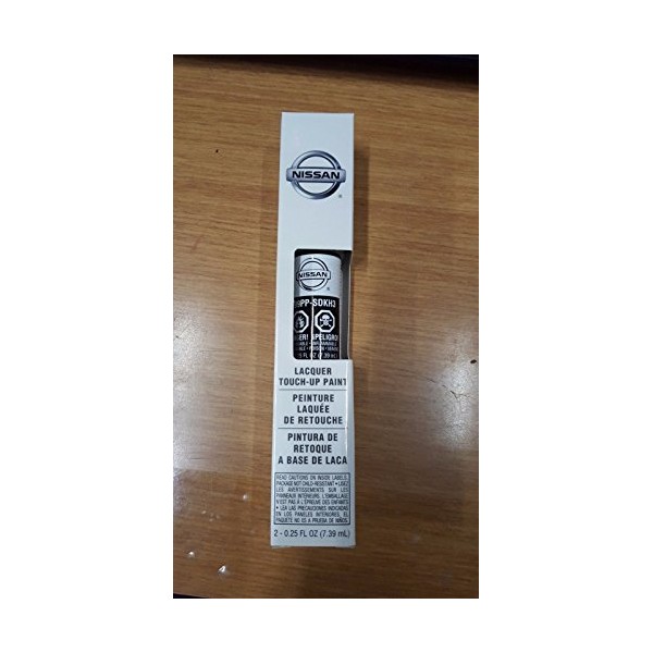 Nissan OEM Touch-Up Paint + Clear Coat Super Black Color