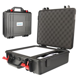 TQXHLBFU Starlink Mini Case,Hard Case fits Starlink Dish Kit,with Shock Proof Sponge,Water Proof Grade IP67,Precision Cut Foam Protects Starlink Mini,Compatible StarlinkMini Dish and Accessories