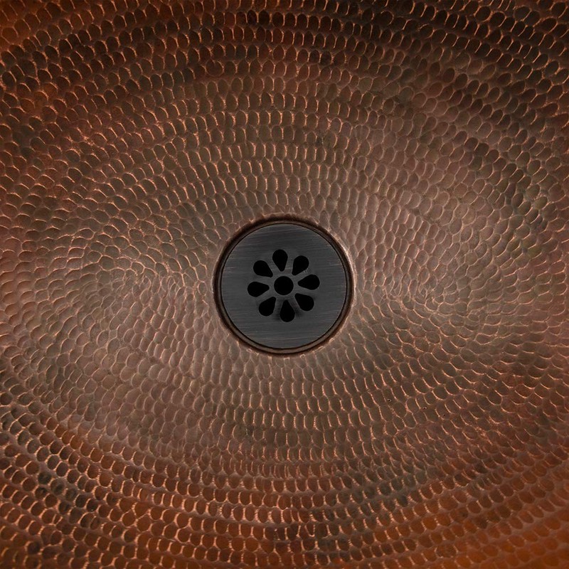 Premier Copper Products D-207ORB 1.5-Inch Non-Overflow Grid Bathroom Sink Drain,