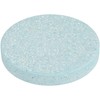 soil diatomaceous earth soap dish bath circle blue