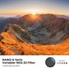 K&F Concept Nano-K Series ND Filter 58 mm Variable Neutral