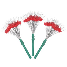TIXIPEM Fishing Bobber Stops [300PCS] Oval Floats Sinker Stops Use for Streams & Lake & River Fishing - [Red - Silicone] Fit 0.6-1.5 mm Wire Beads Float Stopper