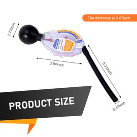 Zikefest Coolant Tester Accessory, Automotive Dial Type Antifreeze Tester, Universal Antifreeze Coolant Concentrate for Winter and Summer, Car Accessories