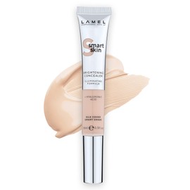 LAMEL Smartskin Brightening Concealer - Infused with Hyaluronic Acid - Age Rewind, Moisturizing, Vegan Formula - Brightening & Protection, 401-0,5 fl.oz