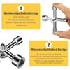 Esshogo 4 Way 5 Size Inner Dimensions 7 mm/10 mm/12