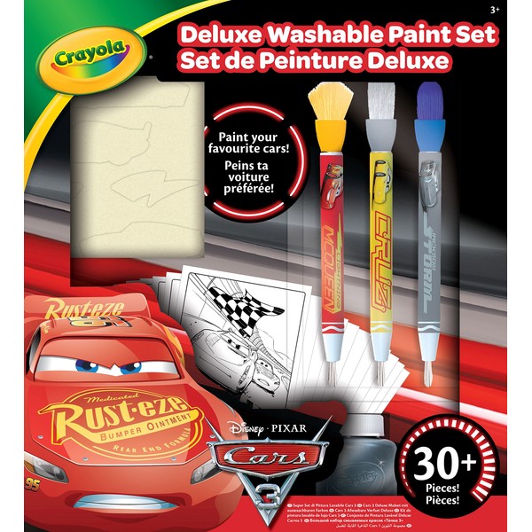 Crayola - 54-0159-E-000 - Kit De Peinture Deluxe Cars 3