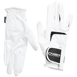 Chiba Reithandschuhe Competition Plus, Weiß, XL