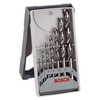 Bosch 2608589295 Metal Drill Bit-Set"Mini X-Line" Hss-G 7 Pcs