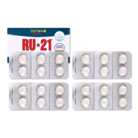 RU21 Haeho Ryu21 Vitamin C 750mg x 6 Hangover Vitamin 6 Tablets 4 / 해호 알유21 비타민C 750mg x 6 숙취비타민 6정 4개