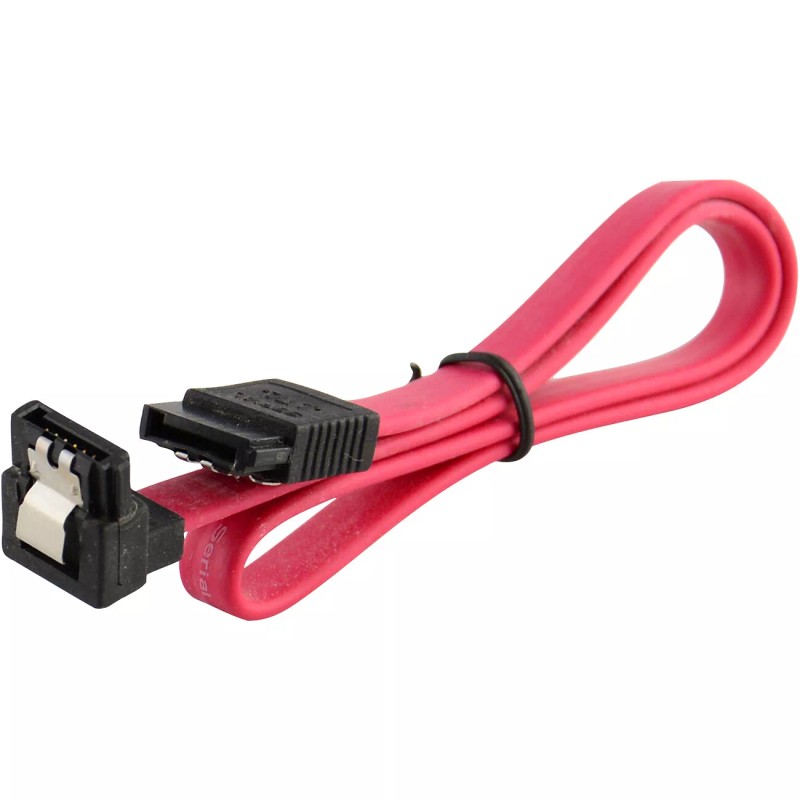 Unbranded/Generic SATA III Cable 6Gbps 90 Degree Right Angle Locking