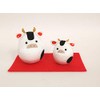 Ryukodo Awakening Ouu Parent-child Zodiac Figurine Ouji Crepe New Year Decoration