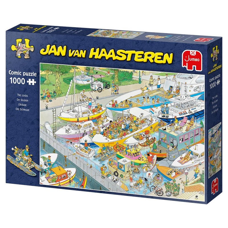 Jan van Haasteren The Locks 1000 pcs Puzzle - Rompecabezas