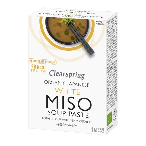 Clearspring | Org Instant White Miso Paste | 6 x