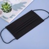 Altatac 50 PCS Disposable Face Masks Black 3 Ply Earloop