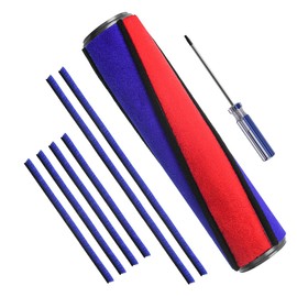 DrRobor Replacement Brush Roller for Dyson V6 V7 V8 V10 V11, Soft Roller Head for Dyson Soft Roller Floor Nozzle # 966488-01