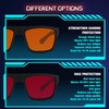ORANZI 2 Pack Blue Light Glasses Men Woman, Computer Gaming
