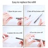 10 Pcs Pin Pen Refills, Precision Needle Refill 3.9 inch