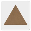 MAGJUCHE Triangle Stencil 12 Inches, Reusable Large Stencil for Wall