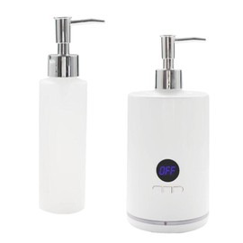 predolo Single Bottle Massage Oil Heater Oil Bottle Warmer Temperature Adjustable for Cream Lotion Lotion Bottle Warmer Dispenser, White