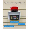 12V 120DB Loud Freezer Alarm with LED Flash, Remote Control