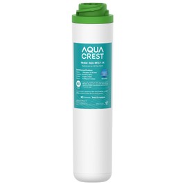 AQUA CREST FQK1K Under Sink Water Filter, Replacement for GE FQK1K, FQK2J, GXK185K and GX1S50R, NSF/ANSI 42 372 Certified, Reduces Chlorine, Taste&Odor, 1350 Gallons (Pack of 1)