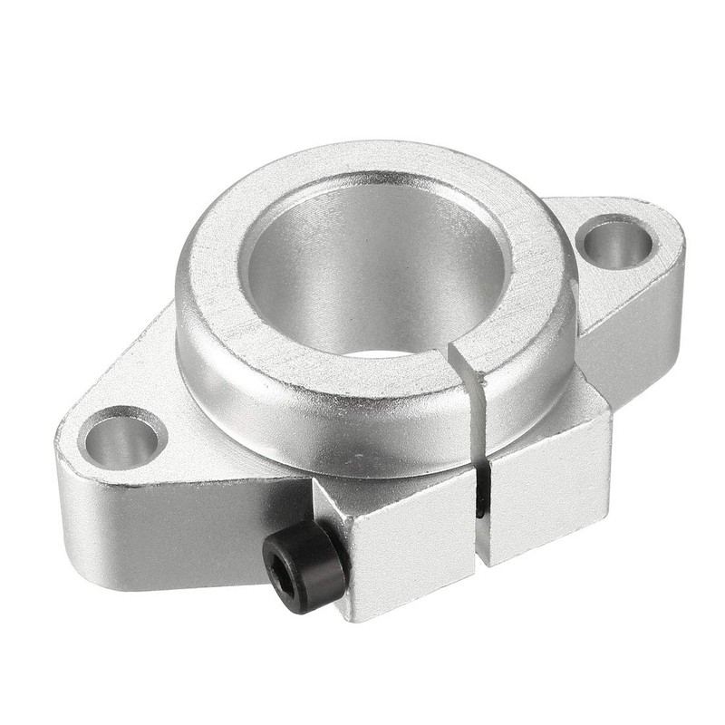 sourcing map 2PCS SHF25 Aluminum Linear Motion Rail Clamping Rod