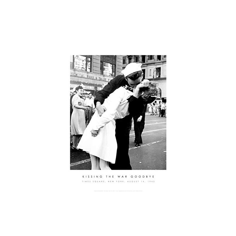 Imaginus Posters Kissing War Goodbye Romantic Photography Poster Print 16
