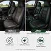 2-Piece Front Car Seat Cover Set – Artificial Leather Seat