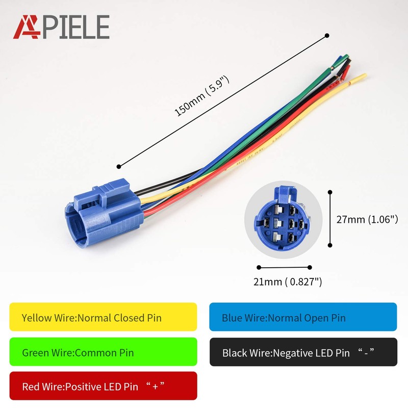 APIELE 19mm Momentary Push Button Switch On Off Aluminium Alloy