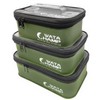 Watachamp EVA Tackle Box, Set of 3, Transparent Case, Lure