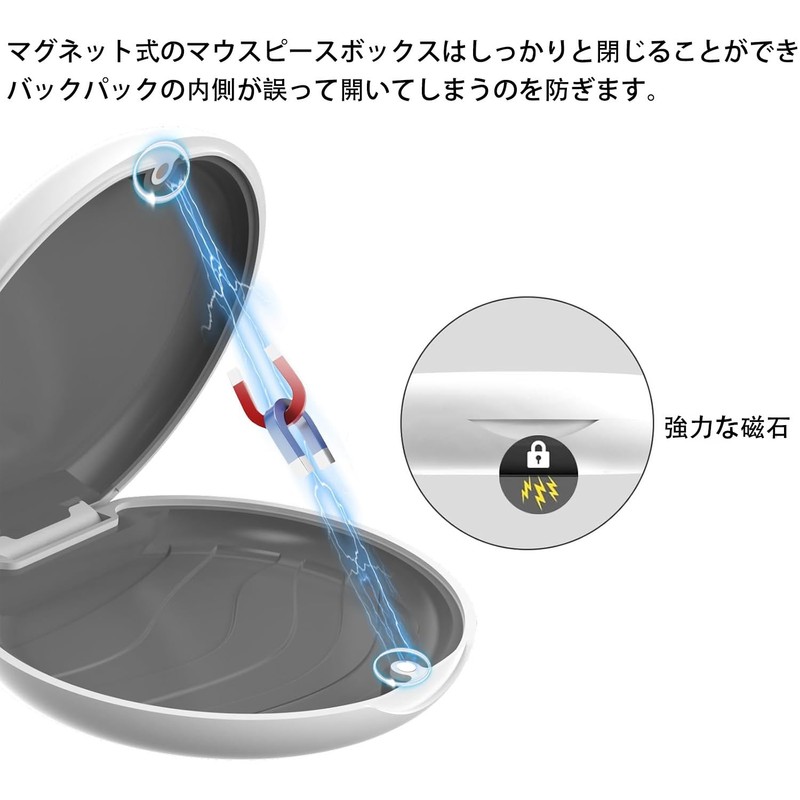 ShuaWdk Mouthpiece Case, Denture Case, Retainer Case - Denture Container,