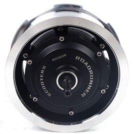 11" Brushless Motor 2800W 60V Electric Scooter Motor, Front Rear Drive, in-Wheel Motor with Tires for 11" Electric Scooter
