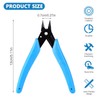 Small Side Cutters, Pack of 4 Mini Wire Cutters, 130