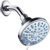 AquaDance Anti-Clog High-Pressure 6-setting Shower Head with Nozzle Protection from