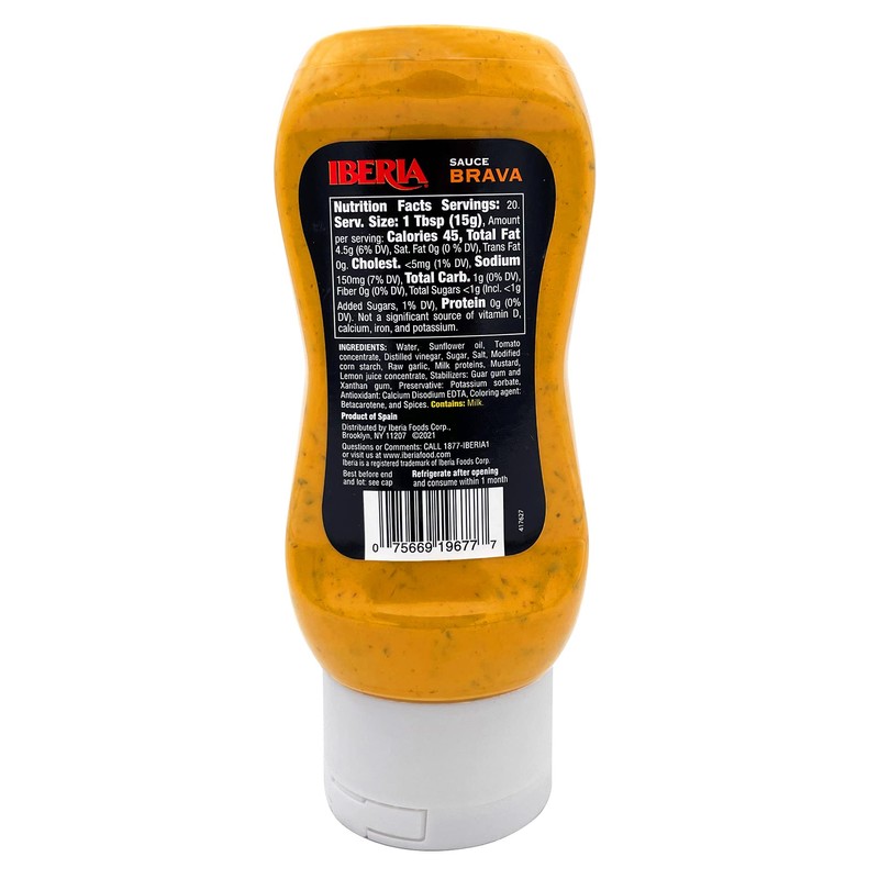 Iberia Spicy Spanish Brava Sauce, 10 Ounce (Pack of 6)