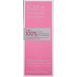 Kate Somerville Wrinkle Warrior | 2-In-1 Plumping Moisturizer + Face Serum | Instantly Hydrates & Smooths Skin | 1.7 Fl Oz
