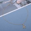 Cimenexe Bohemian Crystal Dragonfly Choker Necklace Gold Dragonfly Pendant Necklace