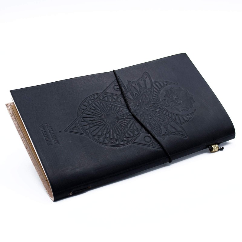 decal arts Handmade Leather Journal - My Book of Spells