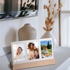 Instax Mini Picture Frame, Light Up Clear Acrylic Desk Photo