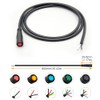 HUDAMZKY Ebike Cable Extension - Female & Male 2-6 Pin,