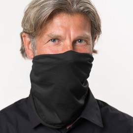 Lipodo Freedom Multifunctional Headscarf Unisex Summer Winter Pack of 20, black