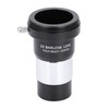 1.25" Plossl Telescope Eyepiece Set 4/10/25mm 2X Barlow Lens Kit