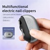 Electric Nail Clippers for Seniors,Upgraded 3 in 1 Electric Automatic