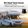 Bcautay RV Plumbing Vent Caps Kit 2Pcs Trailer Camper Vent