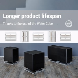 Stadler Form WATER CUBE, White