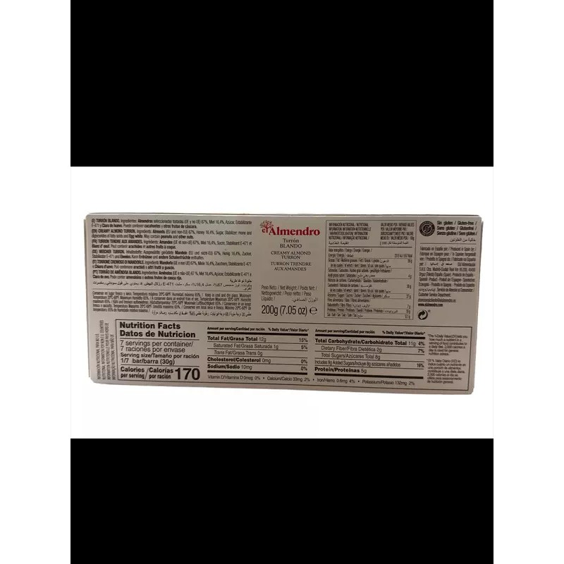 El Almendro 3 Pack Of El Almendro Soft Almond Turron