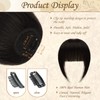 Sofeiyan Bangs Clip-In 100% Remy Real Hair Fringe Bangs, One